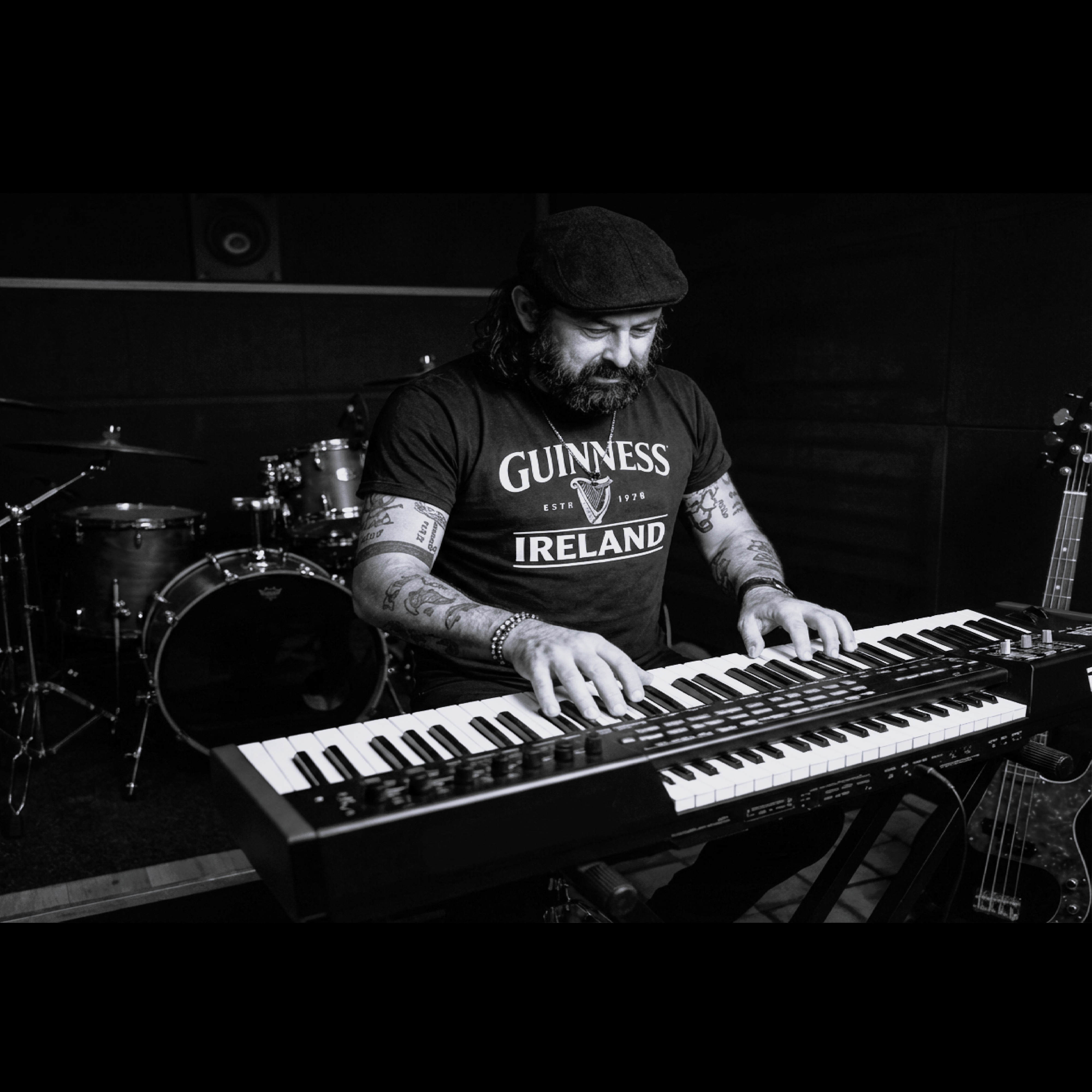 Keith Darley — Recording studio session, keyboards